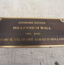 200mm x 400mm Reverse Etched 3mm Bronze