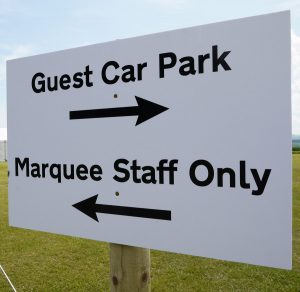 Low Cost Foamex Sign