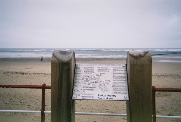 Part of a large installation at Redcar