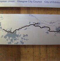 Stainless Steel 1m x 450 mm etched 3 colours