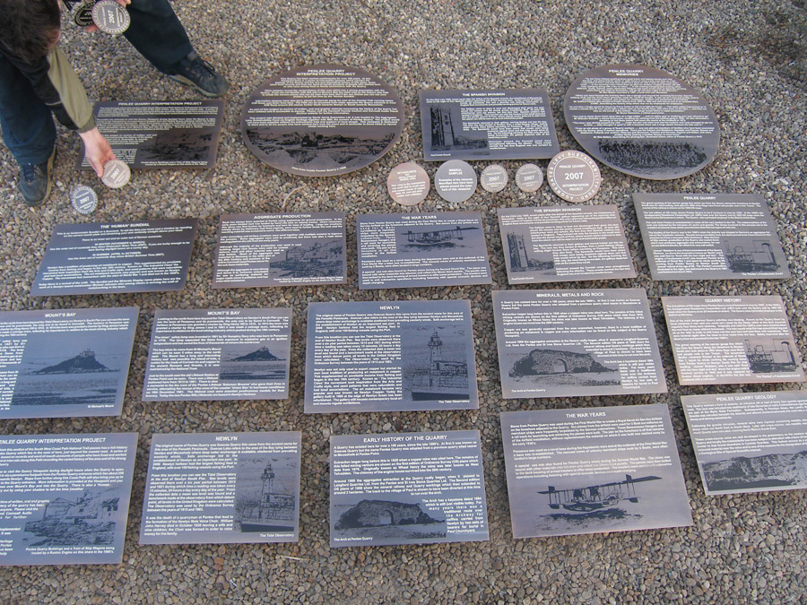 Bronze for Penlee Quarry