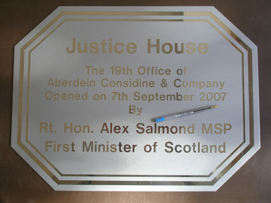 Reverse etched Stainless Steel
