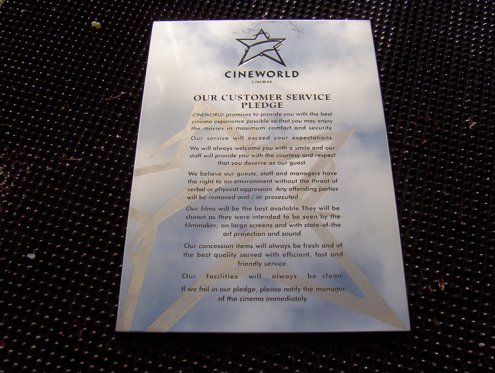 Stainless Steel with a Feint