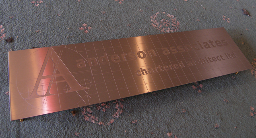 Unpainted etched Bronze